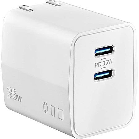 Insignia 35W dual USB-C wall charger